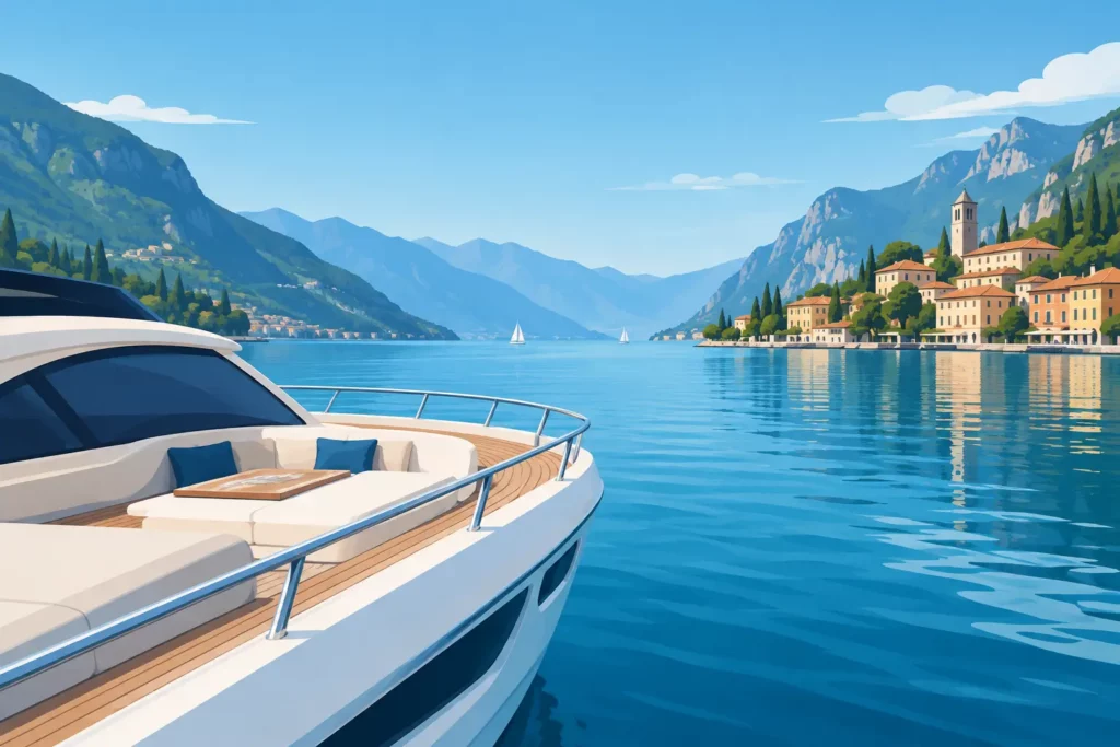 Lake Garda Yacht Charter for a Private Day
