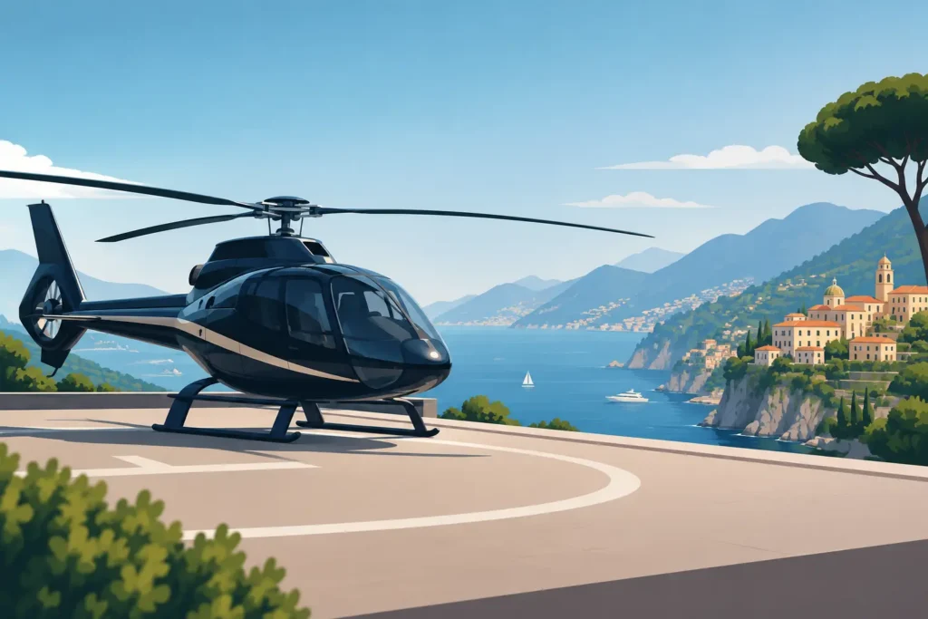 Private Helicopter Transfers Across Italy