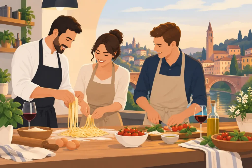 Private Cooking Class in Verona for a Personal Evening
